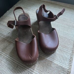 Real leather clogs from lotta from Stockholm